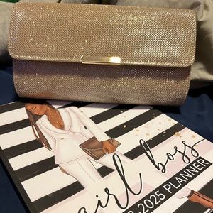 Unused Gold Clutch